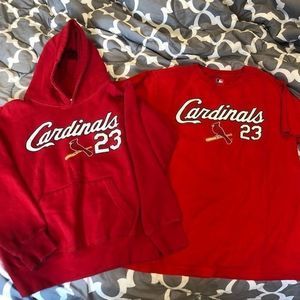 Cardinals Youth Large Shirt & Sweatshirt